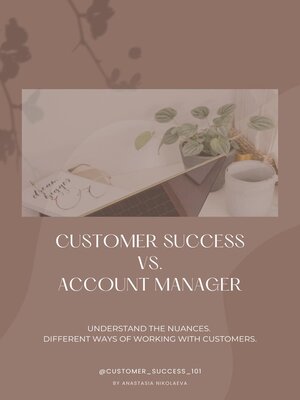 cover image of Customer Success vs. Account Manager